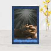 諸聖人の祝日 カード (黄色い花)