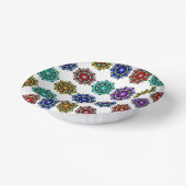 諸色の曼荼羅 ペーパーボウル (傾斜あり)