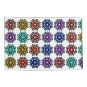 諸色の曼荼羅 枕カバー (裏面-右)