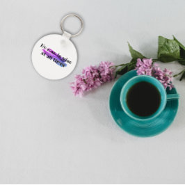 諺いかなる人も常に賢くはない キーホルダー