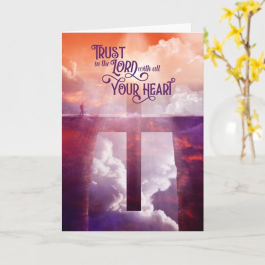 諺からの宗教的勇気付けられる聖なる書物、 経典 カード (黄色い花)