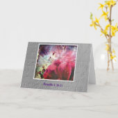 諺と点字 カード (黄色い花)