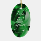 諺の18:10 セラミックオーナメント (右)