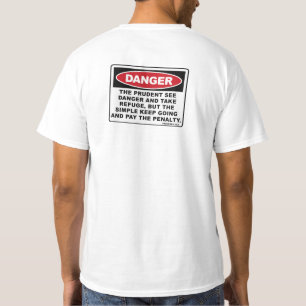 諺の22:3 Tシャツ
