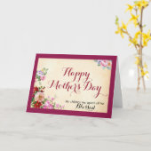 諺の31:28によっては-聖書の詩の母の日が開花します カード (黄色い花)