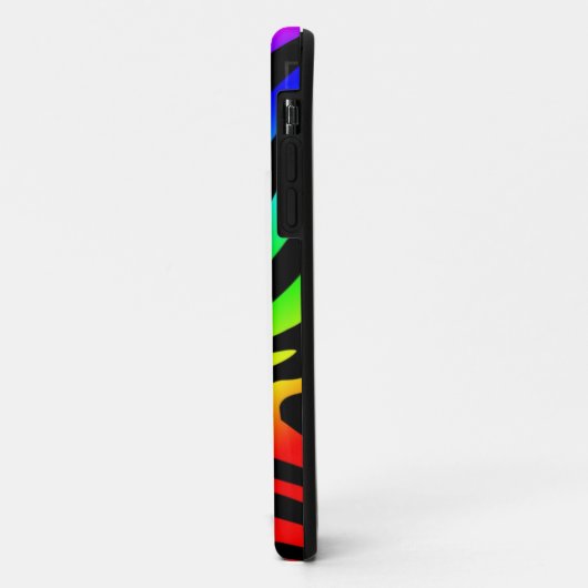 諺の3:5 -主の6信頼-虹のシマウマ Case-Mate iPhoneケース (裏面/左)