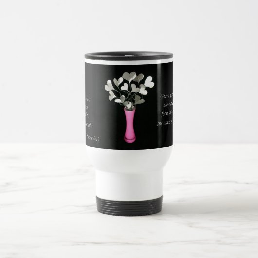 諺の4:23のマグ トラベルマグ (中央)