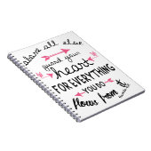 諺の4:23ノートかジャーナル ノートブック (右側)