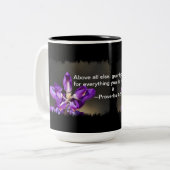 諺の4:23 ツートーンマグカップ (正面左)