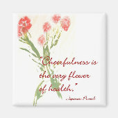 諺を持つメッセージ日本のマグネット マグネット (正面)