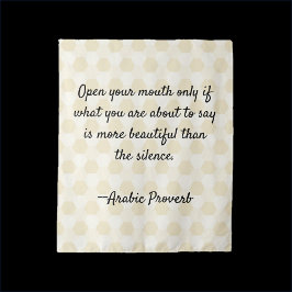 諺ウィズダム引用文 タペストリー