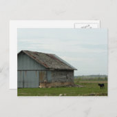 諺16:8旧バーンポストカード ポストカード (正面/裏面)