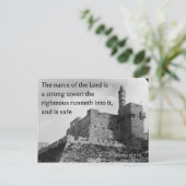 諺18:エルサレムの古い写真に10枚 ポストカード (スタンド正面)