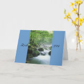 諺18:4 カード (黄色い花)