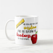 諺31の先生のコーヒー・マグ コーヒーマグカップ (左)