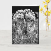 諺31足 カード (黄色い花)