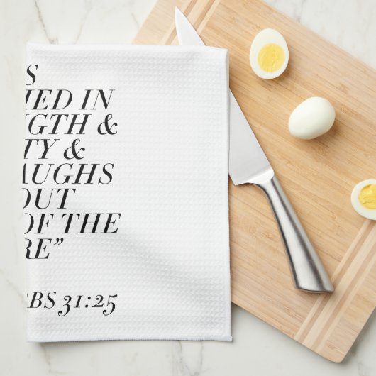 諺31 キッチンタオル (四つ折り)