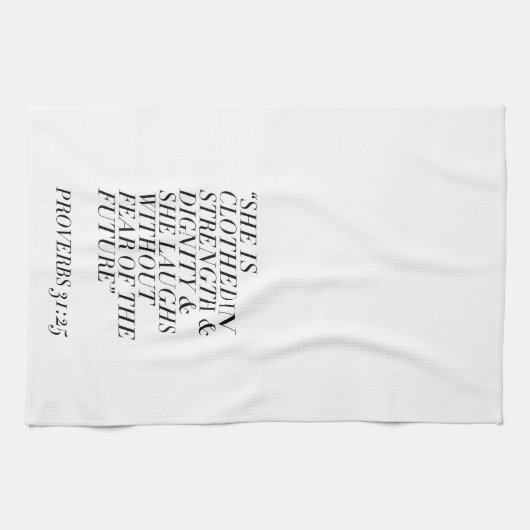 諺31 キッチンタオル (横)
