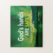 諺3:5キリスト教主への信頼 ジグソーパズル (縦)