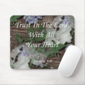 諺3: 5.主の信頼 マウスパッド (マウス)