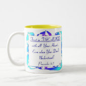 諺3.5/二重側面 ツートーンマグカップ (左)