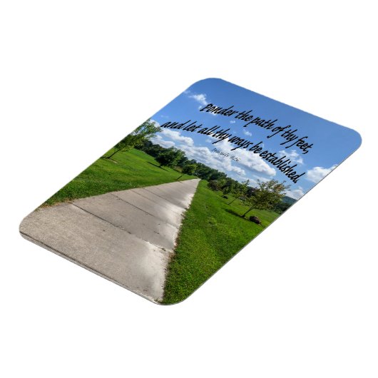 諺4:26 マグネット (左側)