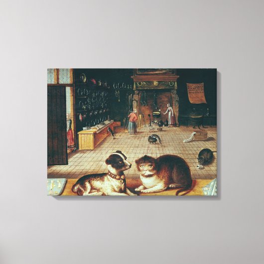 諺 キャンバスプリント (正面)