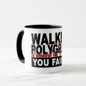 謄写器のマグ-スタイル及び色を選んで下さい マグカップ (正面左)