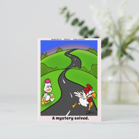 謎が解けた ポストカード (スタンド正面)