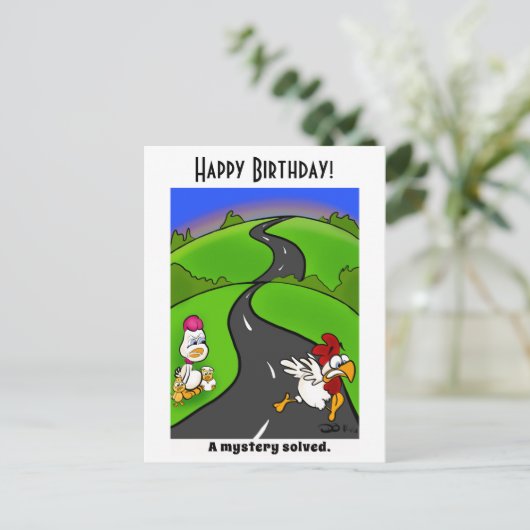 謎が解けた ポストカード (スタンド正面)