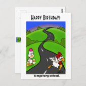 謎が解けた ポストカード (正面/裏面)