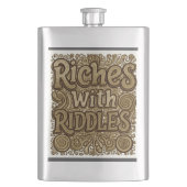 謎に満ちた富 フラスク (正面)