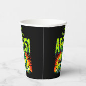 謎のエイリアンがエリア51付近に表示 紙コップ (右)