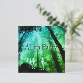 謎のエイリアンパーティー招待状 招待状 (スタンド正面)