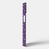 謎のクエスチョンマーク謎パズル紫色のケース – マ Case-Mate iPhoneケース (裏面 / 右)