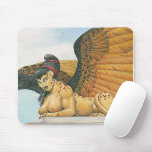謎のスフィンクス マウスパッド (マウス)