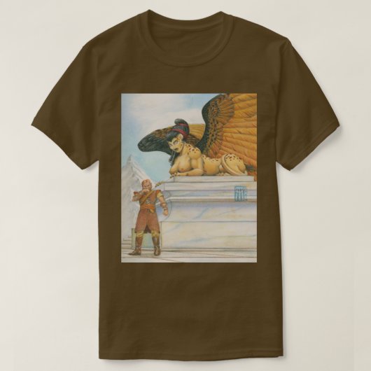 謎のスフィンクス Tシャツ (デザイン正面)