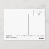 謎のセレス ポストカード (裏面)