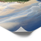 謎のフローラシュール自然ランドポスター ポスター (角)