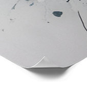 謎のホワイトブルーバラ ポスター (角)