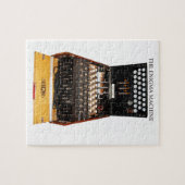 謎のマシン、ヴィンテージ軍隊メッセージ ジグソーパズル (横)