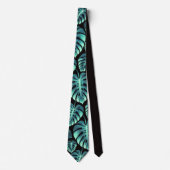 謎のモンステラ ネクタイ (正面)