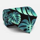 謎のモンステラ ネクタイ (ロール)