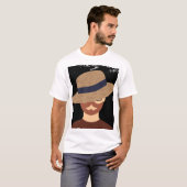「謎の人物」 Tシャツ (正面フル)