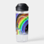 謎の姿が次元間配列で ウォーターボトル (背面)