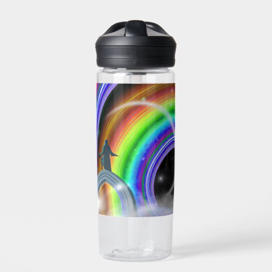 謎の姿が次元間配列で ウォーターボトル (正面)