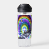 謎の姿が次元間配列で ウォーターボトル (背面)