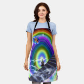 謎の姿が次元間配列で エプロン (着用した状態)