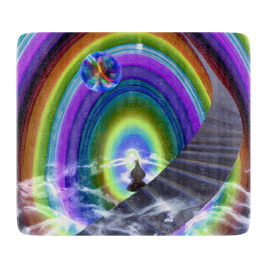 謎の姿が次元間配列で カッティングボード (正面)