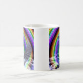 謎の姿が次元間配列で コーヒーマグカップ (中央)